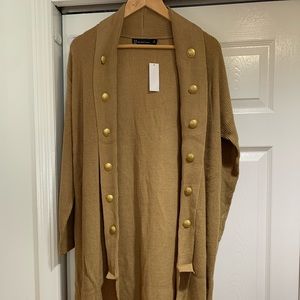 New York & Co long shawl open cardigan size M